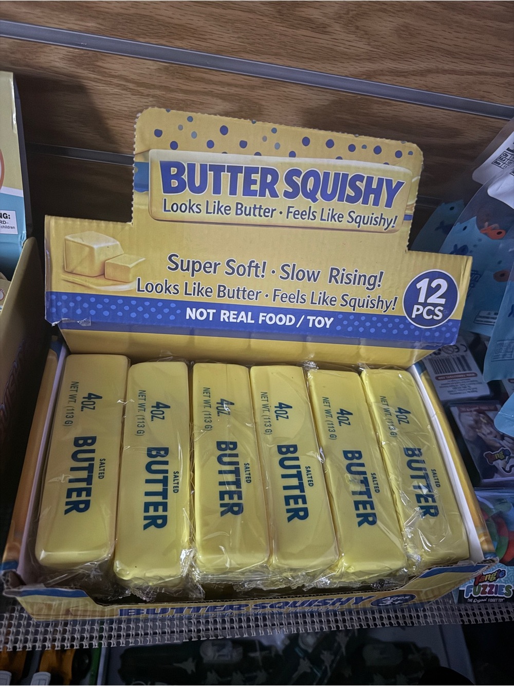 Slow-Rising Yellow Squishy Toy -